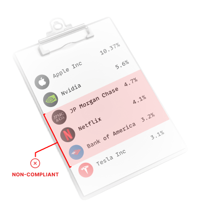 Filter non-halal stocks